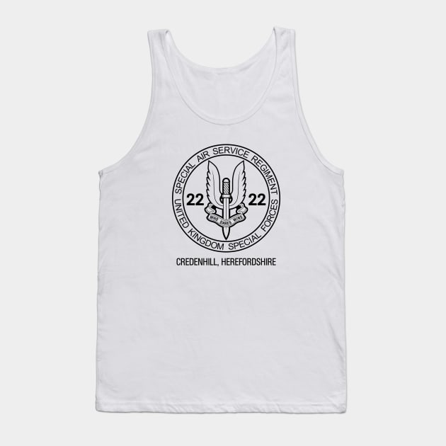 Mod.24 SAS Special Air Service Tank Top by parashop